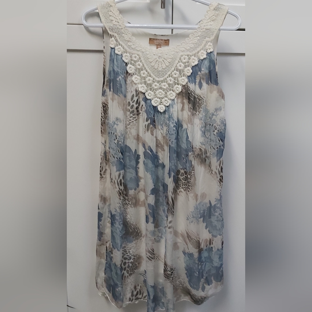 Carla Conti silk sleeveless dress